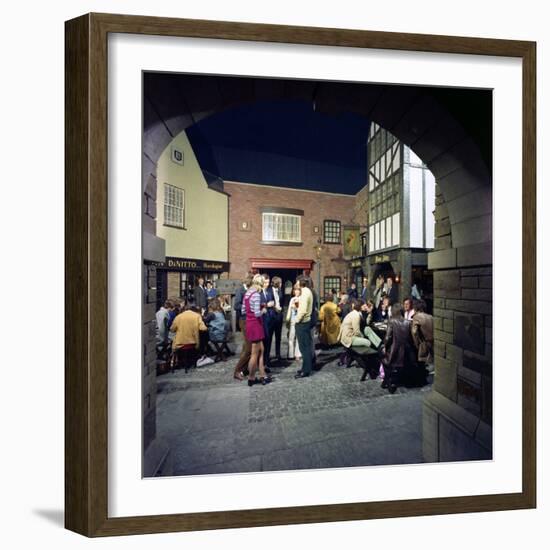 The Stonehouse Themed Pub, Sheffield, South Yorkshire, 1971-Michael Walters-Framed Photographic Print