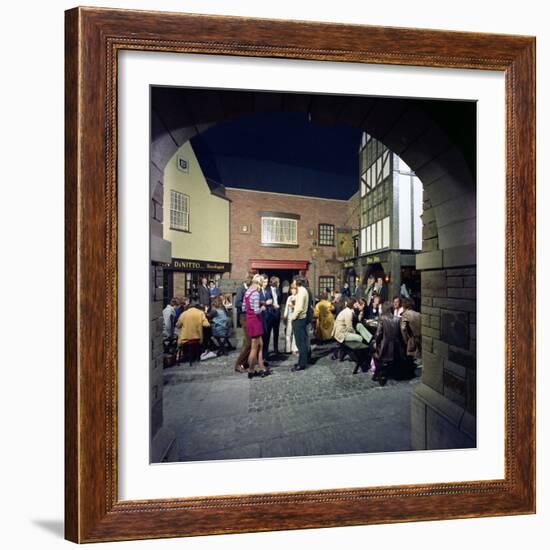 The Stonehouse Themed Pub, Sheffield, South Yorkshire, 1971-Michael Walters-Framed Photographic Print