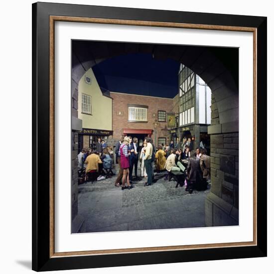 The Stonehouse Themed Pub, Sheffield, South Yorkshire, 1971-Michael Walters-Framed Photographic Print