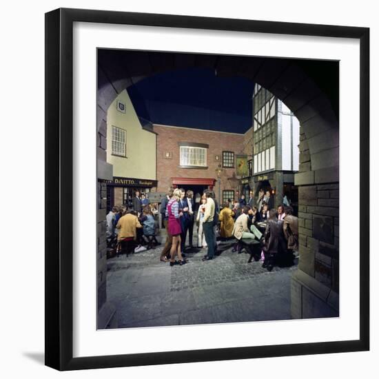 The Stonehouse Themed Pub, Sheffield, South Yorkshire, 1971-Michael Walters-Framed Photographic Print