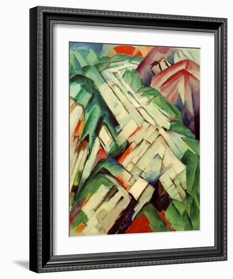 The Stony Path-Franz Marc-Framed Giclee Print