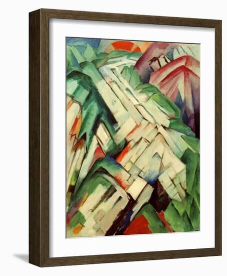 The Stony Path-Franz Marc-Framed Giclee Print