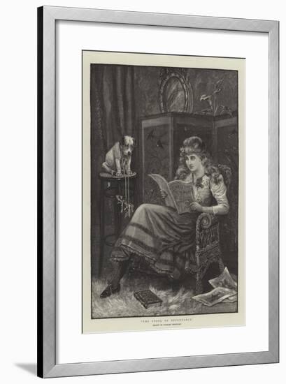 The Stool of Repentance-Stanley Berkeley-Framed Giclee Print