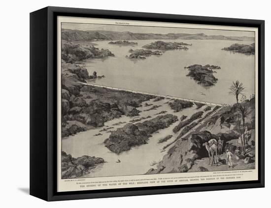 The Storing of the Water of the Nile-null-Framed Premier Image Canvas