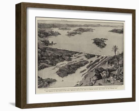 The Storing of the Water of the Nile-null-Framed Giclee Print