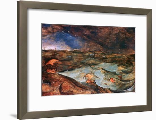 The Storm, 1569-Pieter Bruegel the Elder-Framed Giclee Print