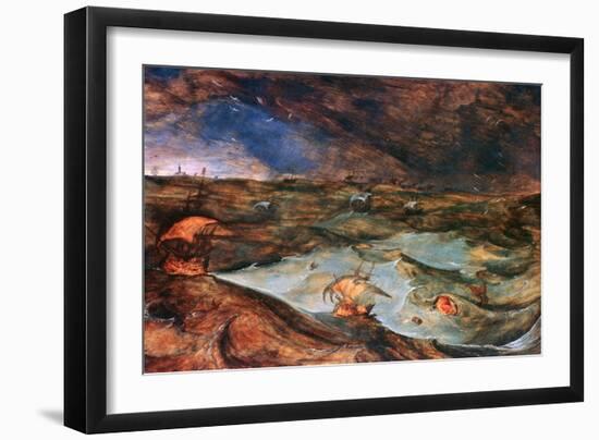 The Storm, 1569-Pieter Bruegel the Elder-Framed Giclee Print