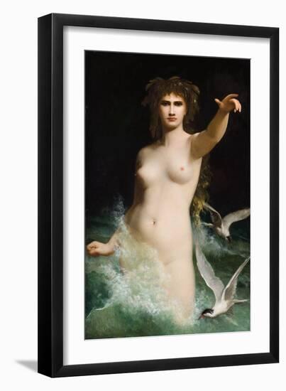 The Storm, 1879 (Oil on Canvas)-Charles Landelle-Framed Giclee Print