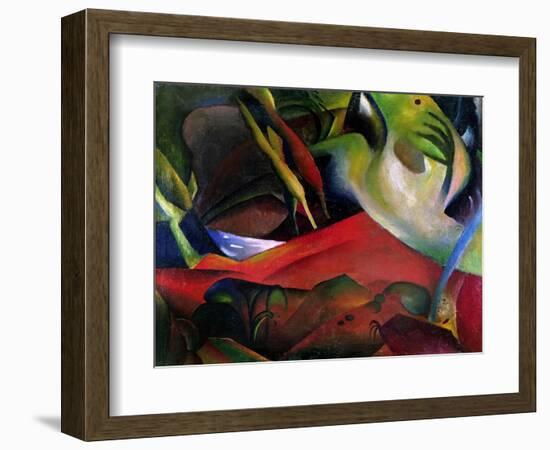 The Storm, 1911-Auguste Macke-Framed Giclee Print