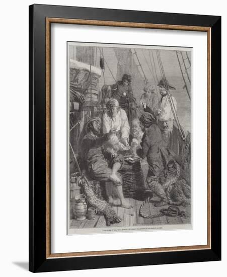 The Storm at Sea-John Morgan-Framed Giclee Print