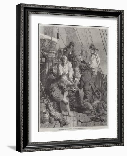 The Storm at Sea-John Morgan-Framed Giclee Print