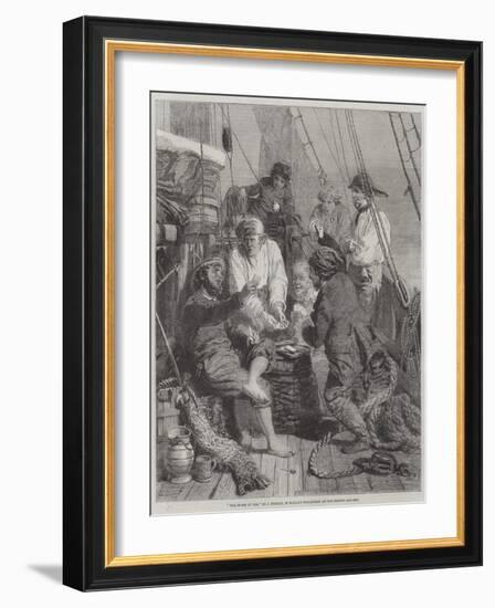 The Storm at Sea-John Morgan-Framed Giclee Print