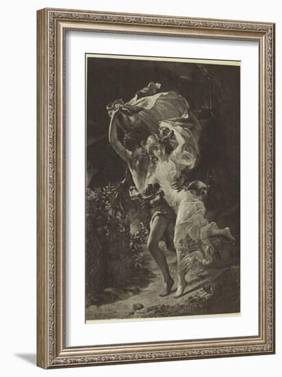 The Storm by Pierre Auguste Cot-Pierre-Auguste Cot-Framed Photographic Print