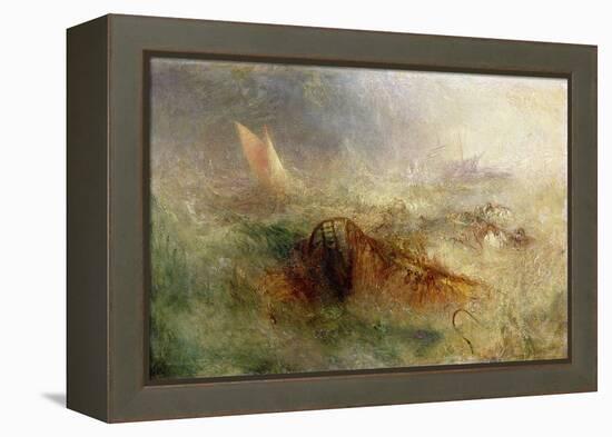 The Storm, C.1840-45 (Oil on Canvas)-Joseph Mallord William Turner-Framed Premier Image Canvas