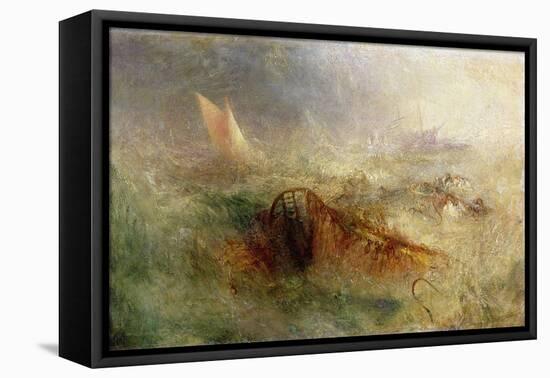 The Storm, C.1840-45 (Oil on Canvas)-Joseph Mallord William Turner-Framed Premier Image Canvas