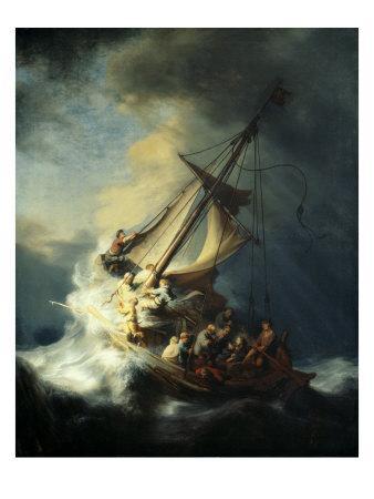 Philosopher in Meditation by Rembrandt Giclee Canvas Print