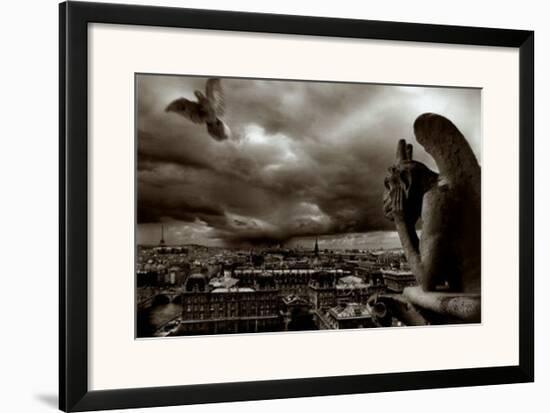 The Storm Watcher-Mikel Covey-Framed Art Print