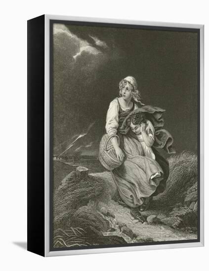 The Storm-Hippolyte Delaroche-Framed Premier Image Canvas