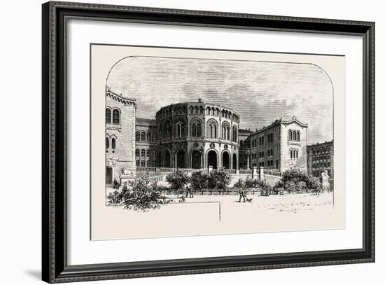 The Storthings Hus (Parliament House), Christiania, Oslo-null-Framed Giclee Print