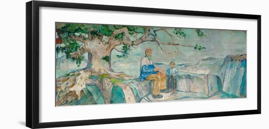The Story, 1911-Edvard Munch-Framed Giclee Print
