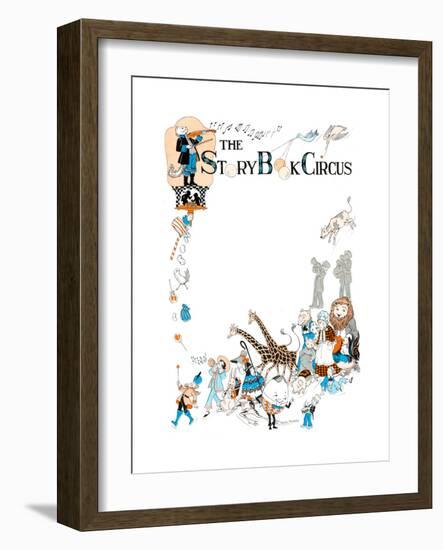 The Story Book Circus - Child Life-Hazel Frazee-Framed Premium Giclee Print