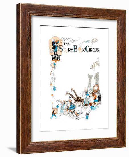 The Story Book Circus - Child Life-Hazel Frazee-Framed Giclee Print