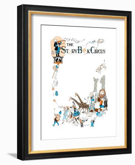 The Story Book Circus - Child Life-Hazel Frazee-Framed Giclee Print