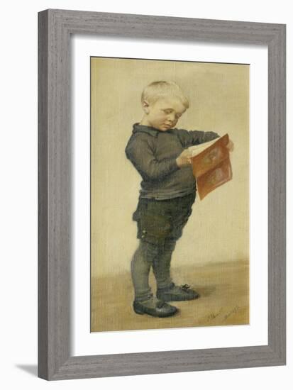 The Story Book-Emilie Mundt-Framed Giclee Print