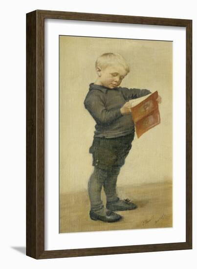 The Story Book-Emilie Mundt-Framed Giclee Print