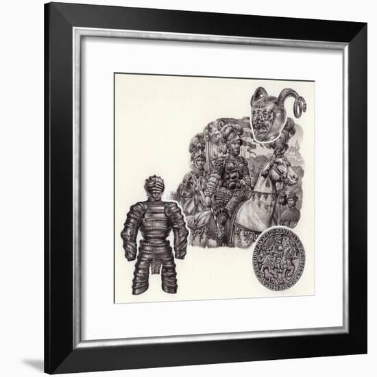 The Story of Armour-Pat Nicolle-Framed Giclee Print