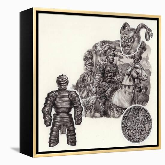 The Story of Armour-Pat Nicolle-Framed Premier Image Canvas