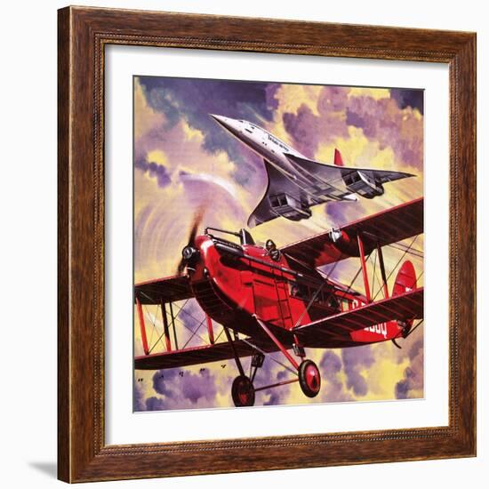 The Story of Britain's Airlines-Wilf Hardy-Framed Giclee Print