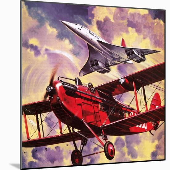 The Story of Britain's Airlines-Wilf Hardy-Mounted Giclee Print