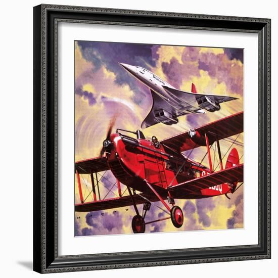 The Story of Britain's Airlines-Wilf Hardy-Framed Giclee Print
