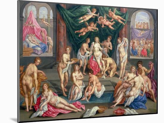The Story of Cupid and Psyche-Hendrik De Clerck-Mounted Giclee Print