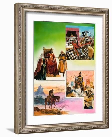 The Story of El Cid-Andrew Howat-Framed Giclee Print