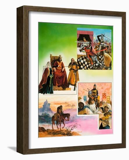 The Story of El Cid-Andrew Howat-Framed Giclee Print