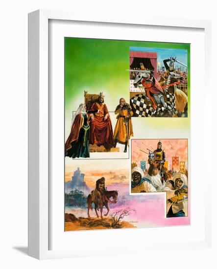 The Story of El Cid-Andrew Howat-Framed Giclee Print