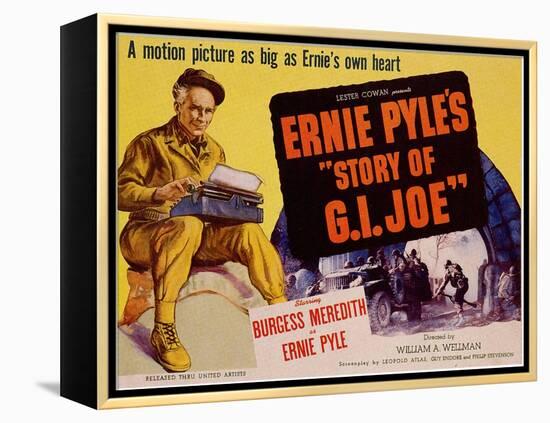 The Story of G.I. Joe, 1945-null-Framed Stretched Canvas