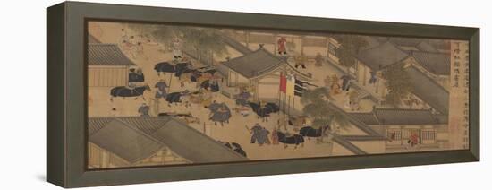 The Story of Lady Wenji, Handscroll, Early 15th century-Chinese School-Framed Premier Image Canvas