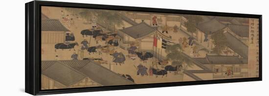 The Story of Lady Wenji, Handscroll, Early 15th century-Chinese School-Framed Premier Image Canvas
