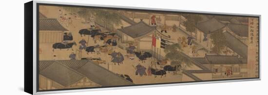 The Story of Lady Wenji, Handscroll, Early 15th century-Chinese School-Framed Premier Image Canvas