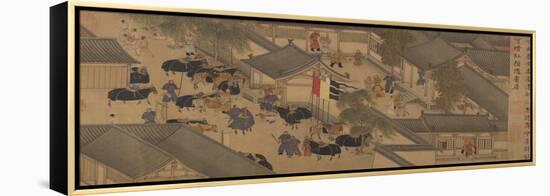 The Story of Lady Wenji, Handscroll, Early 15th century-Chinese School-Framed Premier Image Canvas