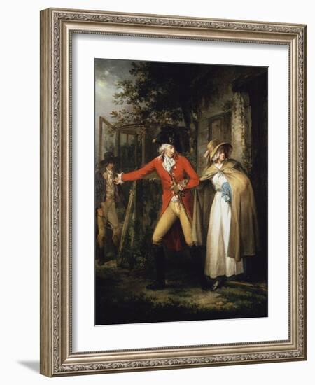 The Story of Laetitia: the Elopement-George Morland-Framed Giclee Print