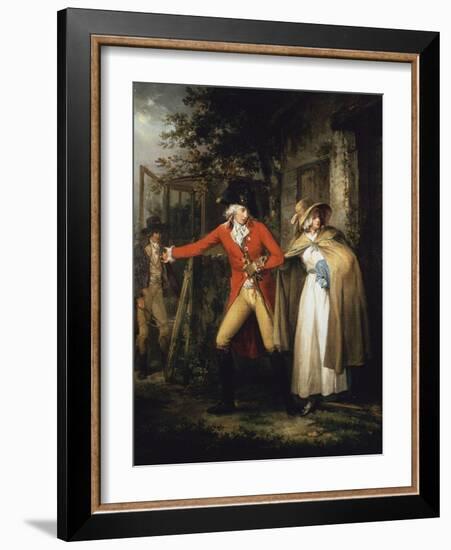 The Story of Laetitia: the Elopement-George Morland-Framed Giclee Print