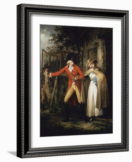 The Story of Laetitia: the Elopement-George Morland-Framed Giclee Print