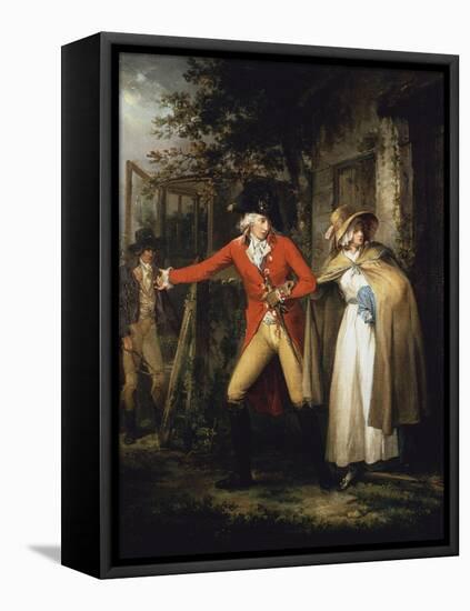 The Story of Laetitia: the Elopement-George Morland-Framed Premier Image Canvas