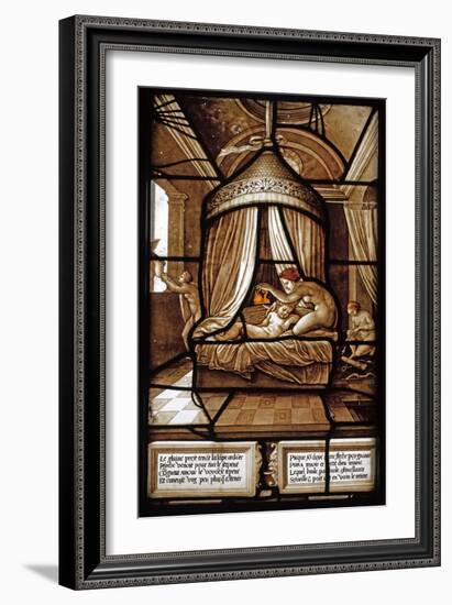 The Story of Psyche (Stained Glass Windo), 1441-1444-null-Framed Giclee Print