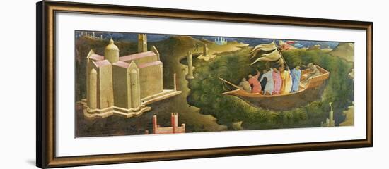 The Story of Saint Nicholas of Bari-Lorenzo di Monaco-Framed Giclee Print