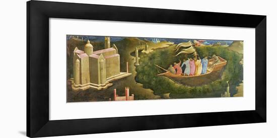 The Story of Saint Nicholas of Bari-Lorenzo di Monaco-Framed Giclee Print